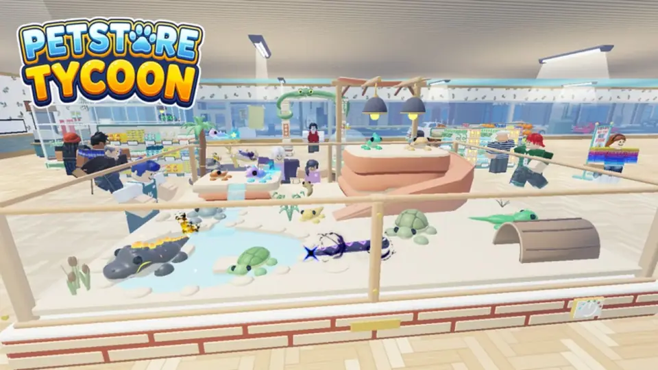 Pet Store Tycoon Roblox artwork